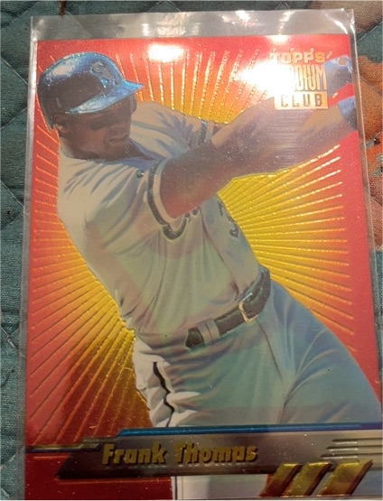 1994 Topps Stadium Club Finest #10 Frank Thomas — front