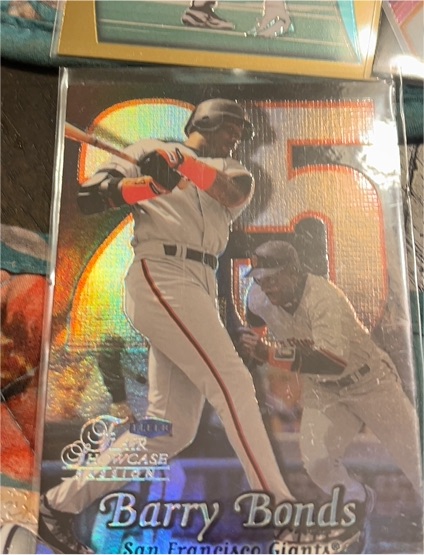 1999 Flair Showcase #25 Barry Bonds — front