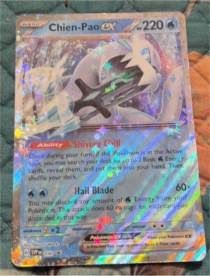2023 Pokémon SV: Scarlet & Violet Promo #030 Chien-Pao ex — front