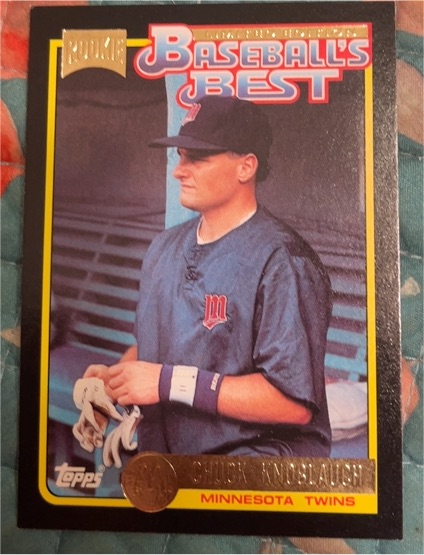 1992 Topps McDonald's Baseball's Best #35a Chuck Knoblauch — front