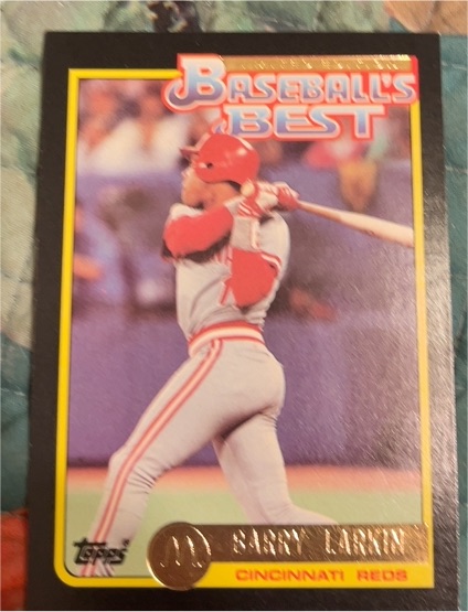 1992 Topps McDonald's Baseball's Best #21a Barry Larkin — front