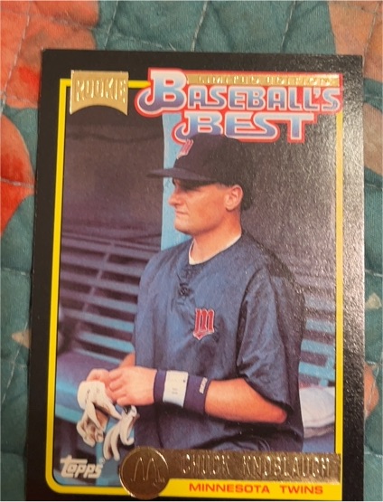 1992 Topps McDonald's Baseball's Best #35 Chuck Knoblauch — front