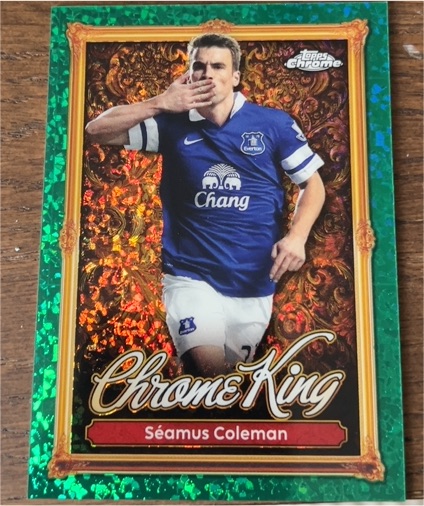 2025-26 Topps Premier League Chrome King #CK9 Séamus Coleman — front