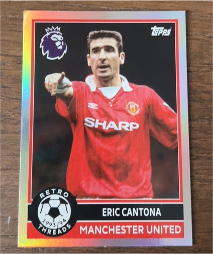 2025-26 Topps Premier League #384 Eric Cantona — front