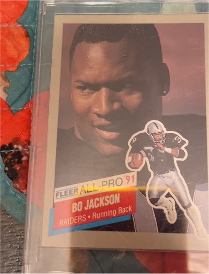 1991 Fleer All-Pro #10 Bo Jackson — front