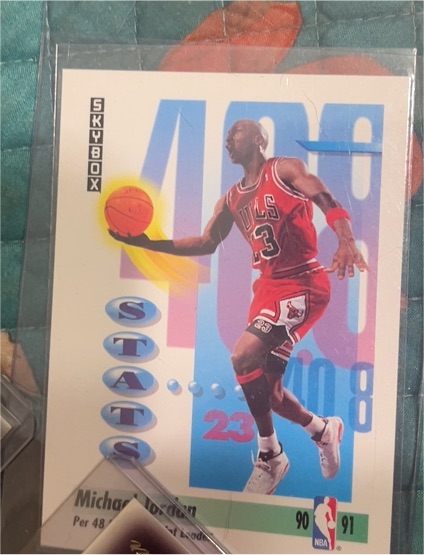 1990-91 Skybox #307 Michael Jordan — front