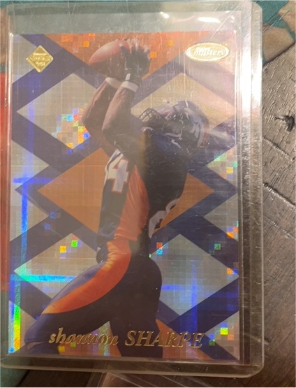 1998 Collector's Edge Masters - Super Masters #SM3 Shannon Sharpe — front