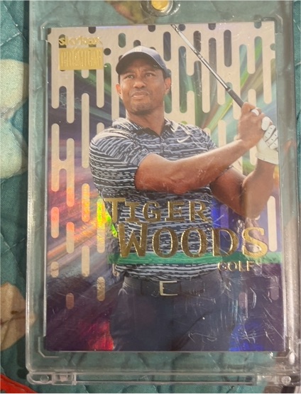 2022 Skybox Metal Universe Champions Skybox Premium #S-25 Tiger Woods — front