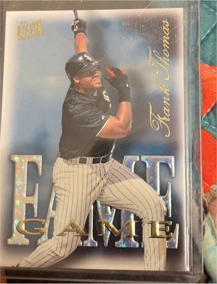 1997 Fleer Ultra #2 Frank Thomas Fame Game — front