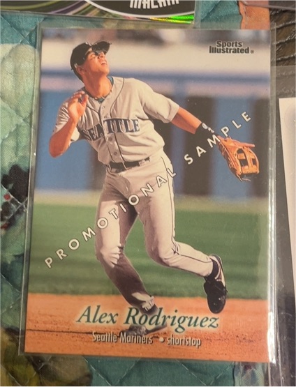 1997 Fleer Sports Illustrated #158 Alex Rodriguez — front