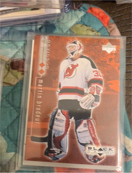 1998-99 Upper Deck Black Diamond #50 Martin Brodeur — front