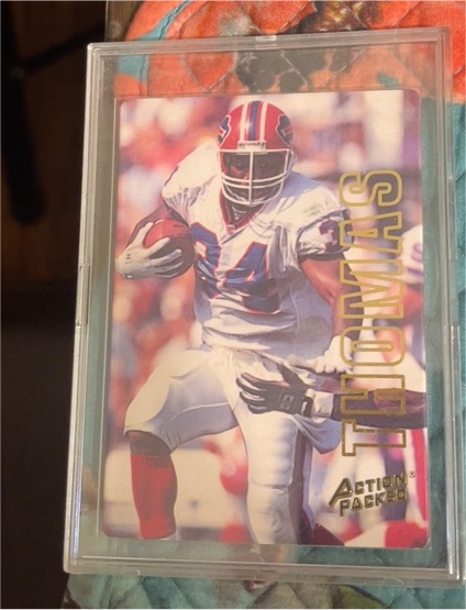 1993 Action Packed #FB2 Thurman Thomas — front