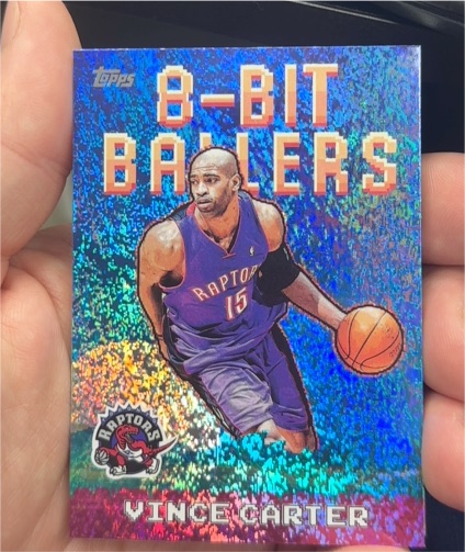 2025-26 Topps 8-Bit Ballers #8B-26 Vince Carter — front