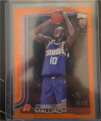 2025-26 Topps #210 Khaman Maluach — front