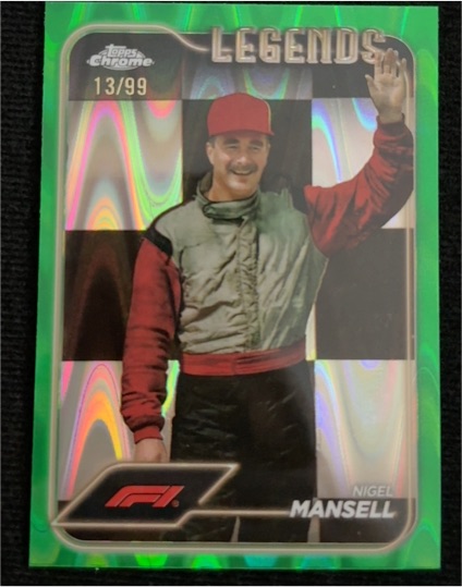 2024 Topps Chrome Formula 1 #194 Nigel Mansell — front