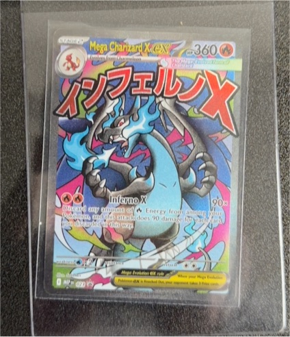 Mega Charizard X ex 023 — front