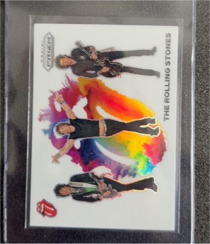 2025 Panini Prizm The Rolling Stones Color Blast #5 — front