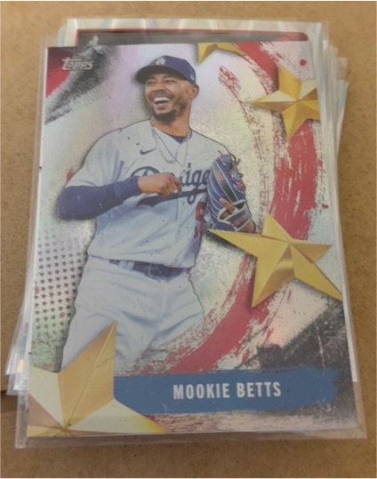 2025 Topps Series 1 Stars of MLB #SMLB-17 Mookie Betts — front