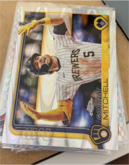 2025 Topps Series 2 #643 Garrett Mitchell Milwaukee Brewers — front
