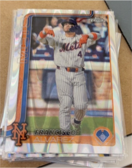 2025 Topps Series 1 #171 Francisco Alvarez — front