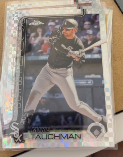 2025 Topps Chrome #117 Mike Tauchman — front