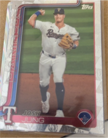 2025 Topps Series 1 #117 Josh Jung — front