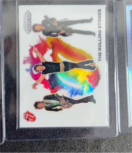 2025 Panini Prizm #5 The Rolling Stones Color Blast — front