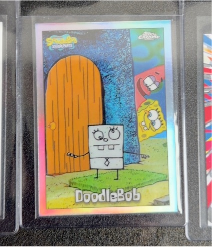 2025 Topps Chrome SpongeBob SquarePants #2 DoodleBob — front