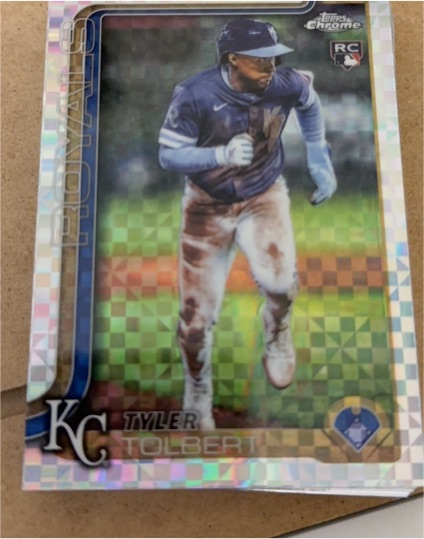 2025 Topps Chrome Update #USC122 Tyler Tolbert — front