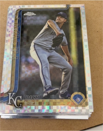2025 Topps Chrome Update #US201 Rich Hill — front
