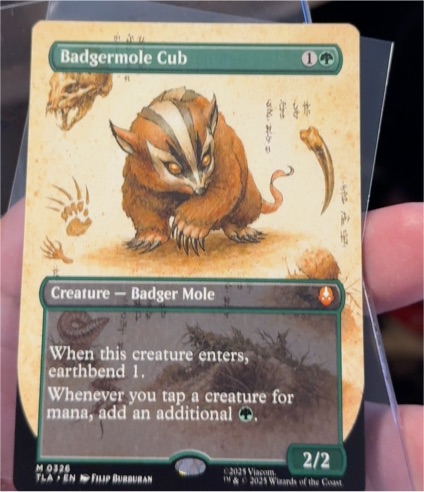 2023 Magic: The Gathering #326 Badgermole Cub — front