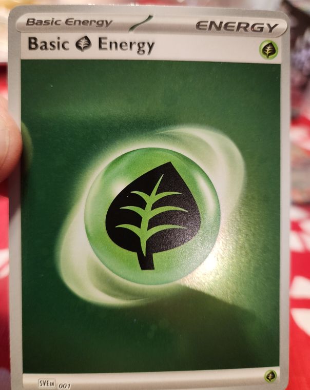 2023 Pokémon Scarlet & Violet #001 Basic Grass Energy — front