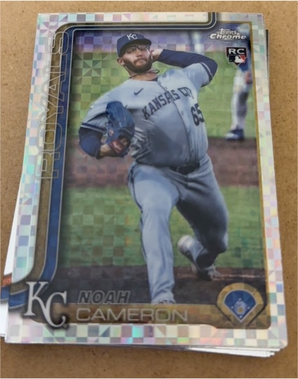 2025 Topps Update #US65 Noah Cameron — front