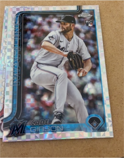 2025 Topps Chrome Update #USC181 Cade Gibson — front