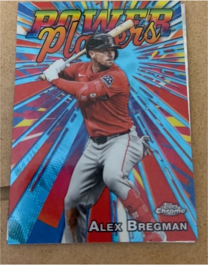 2025 Topps Chrome Update #PP-31 Alex Bregman Power Players — front