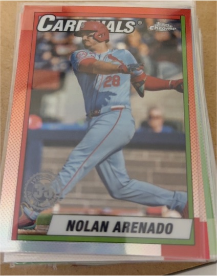 2025 Topps Chrome #90CB-19 Nolan Arenado — front