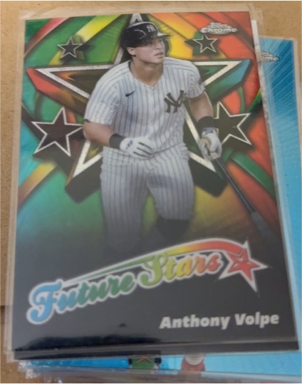 2025 Topps Chrome #FS-15 Anthony Volpe Future Stars — front