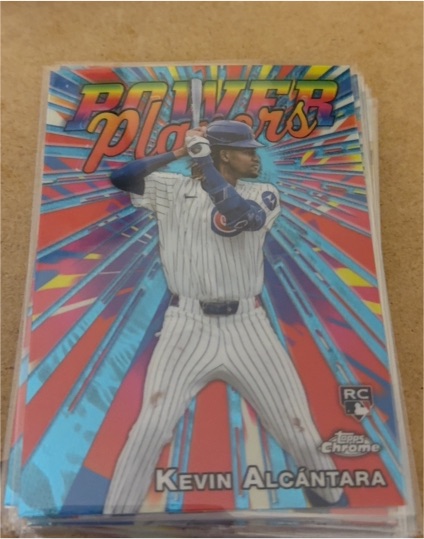 2025 Topps Chrome #PP-18 Kevin Alcantara Power Players — front