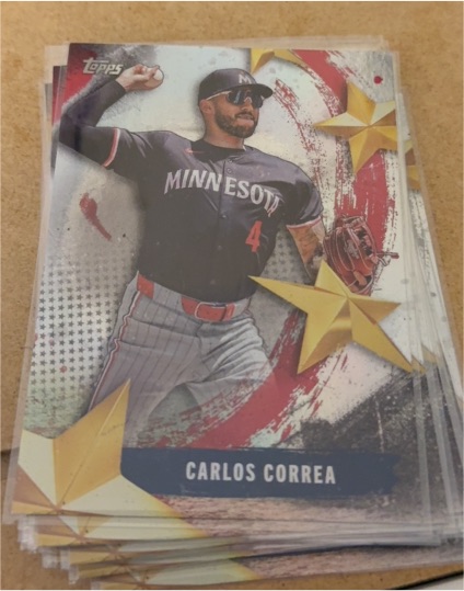 2025 Topps Series 1 #SMLB-28 Carlos Correa — front