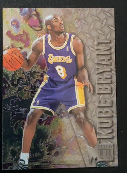1996-97 Fleer Metal #181 Kobe Bryant — front