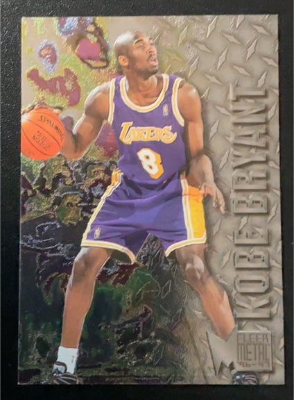 1996-97 Fleer Metal #181 Kobe Bryant — front