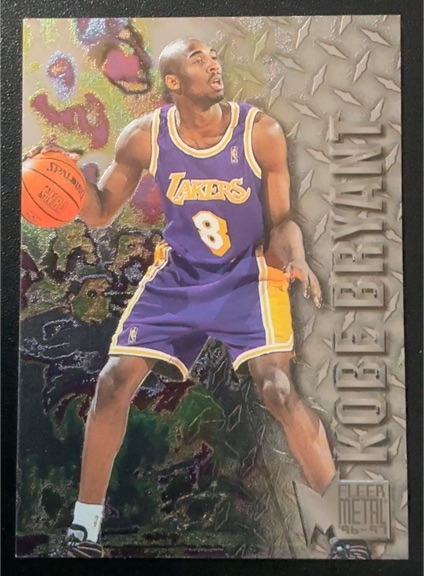 1996-97 Fleer Metal #181 Kobe Bryant — front