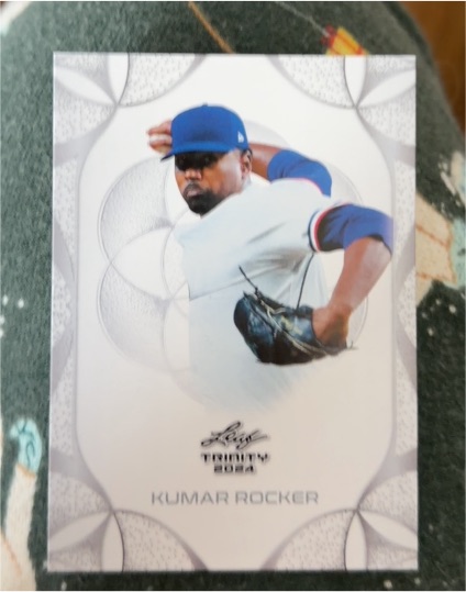 2024 Leaf Trinity Kumar Rocker — front