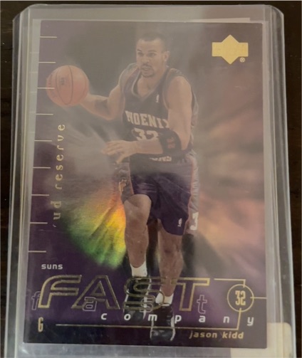 2000-01 Upper Deck Reserve #FC4 Jason Kidd Fast Company — front