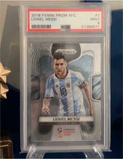 2018 Panini Prizm World Cup #1 Lionel Messi — front