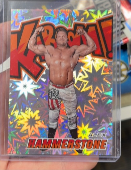 2025 Panini Combat Anthology Alex Hammerstone Kaboom! — front