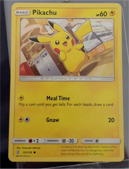 2021 Pokemon TCG #55 Pikachu — front