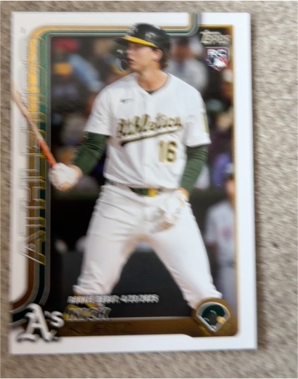 2025 Topps Update Series Rookie Debut #US197 Nick Kurtz — front