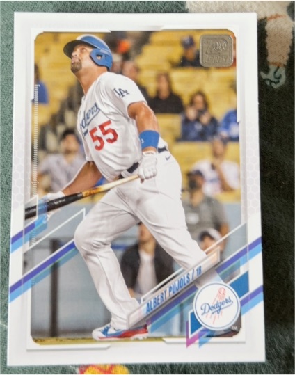 2021 Topps Update #US200 Albert Pujols — front