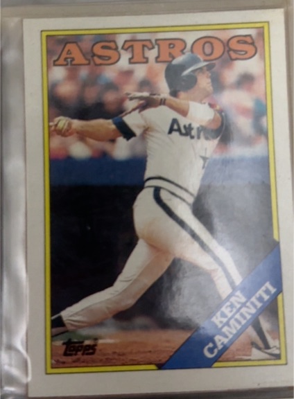 1988 Topps #64 Ken Caminiti — front